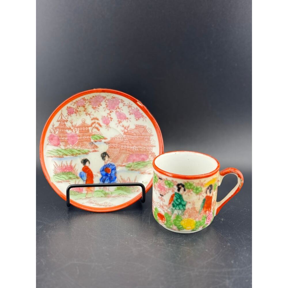 Vintage Japanese Cup & Saucer